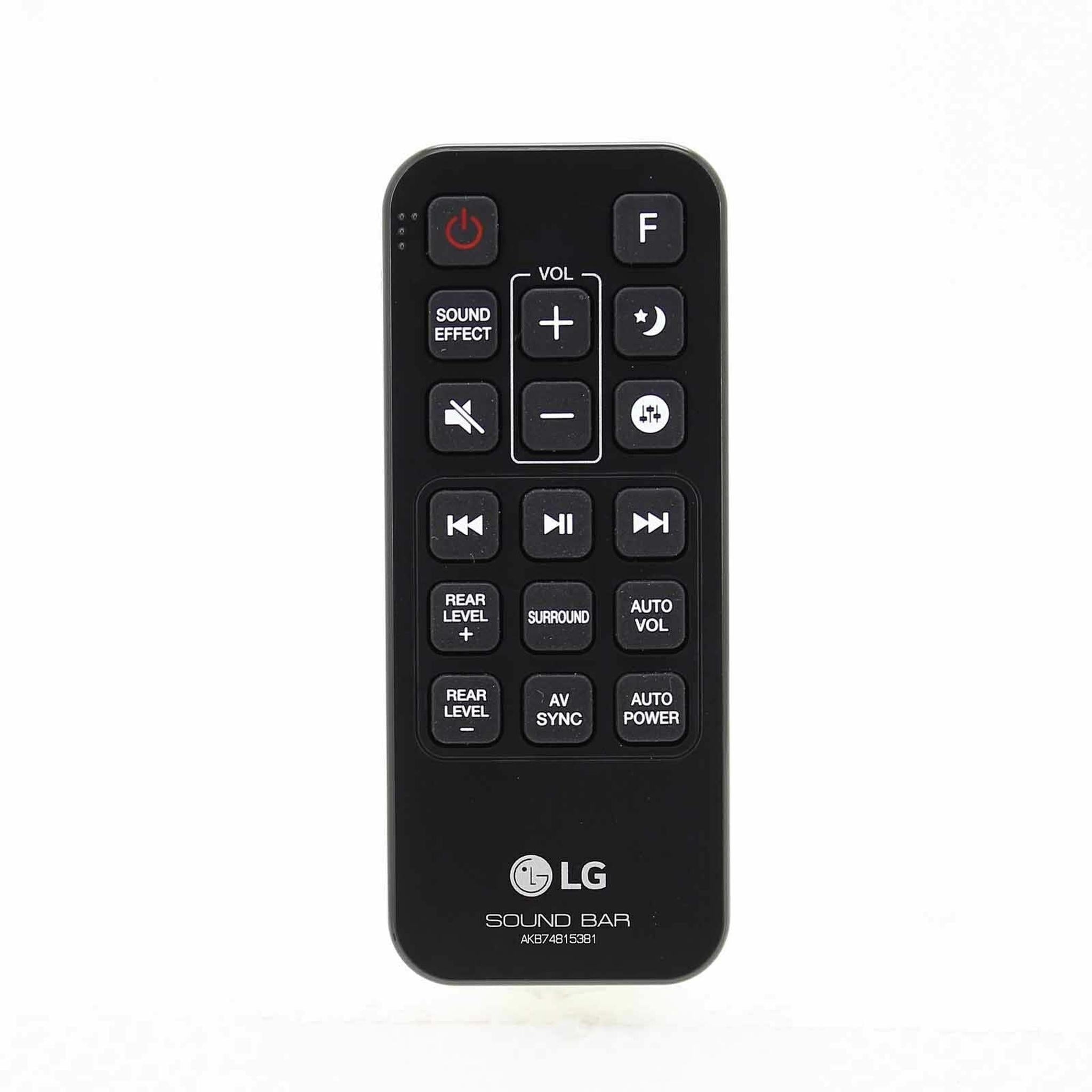 Genuine AKB74815381 Remote Control For LG SJ7 Sound Bar Flex with Subwoofer