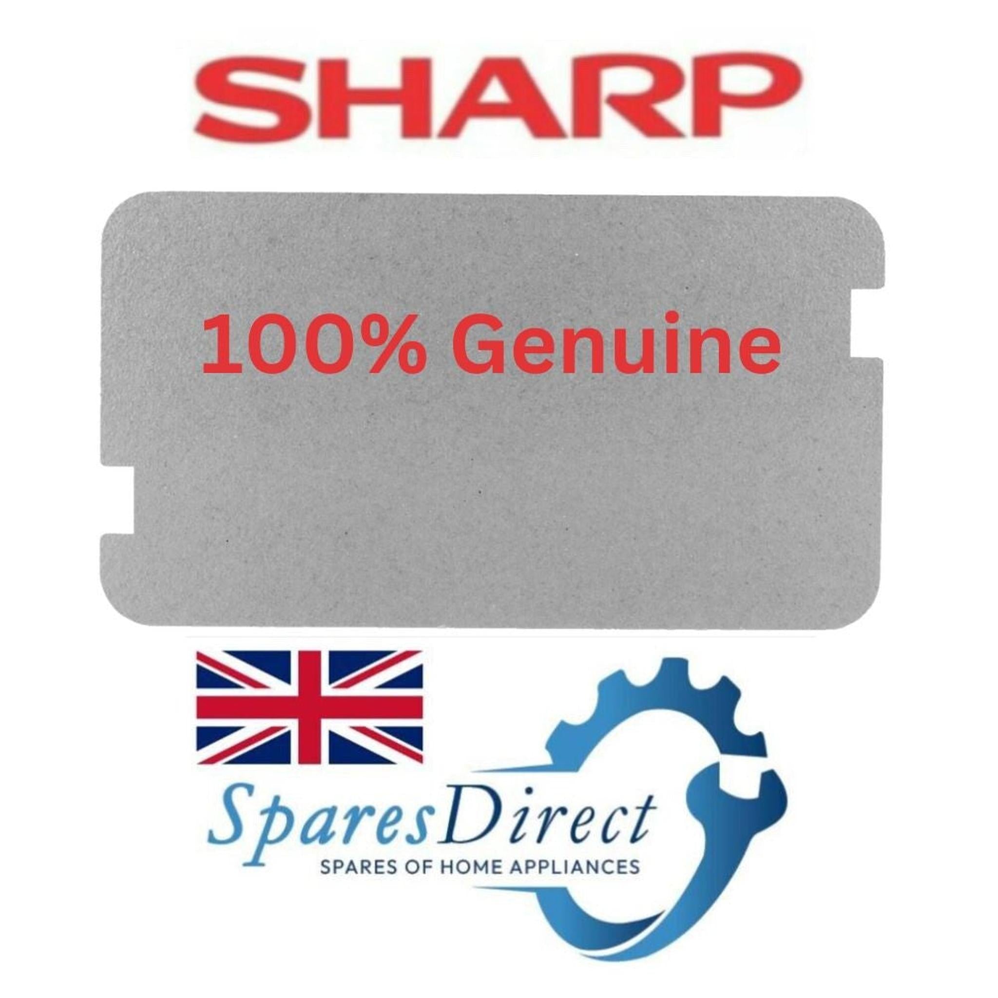 Microwave Wave Guide Cover Guard for Sharp R957SLM R957WM R958SLM R959SLM R95STM