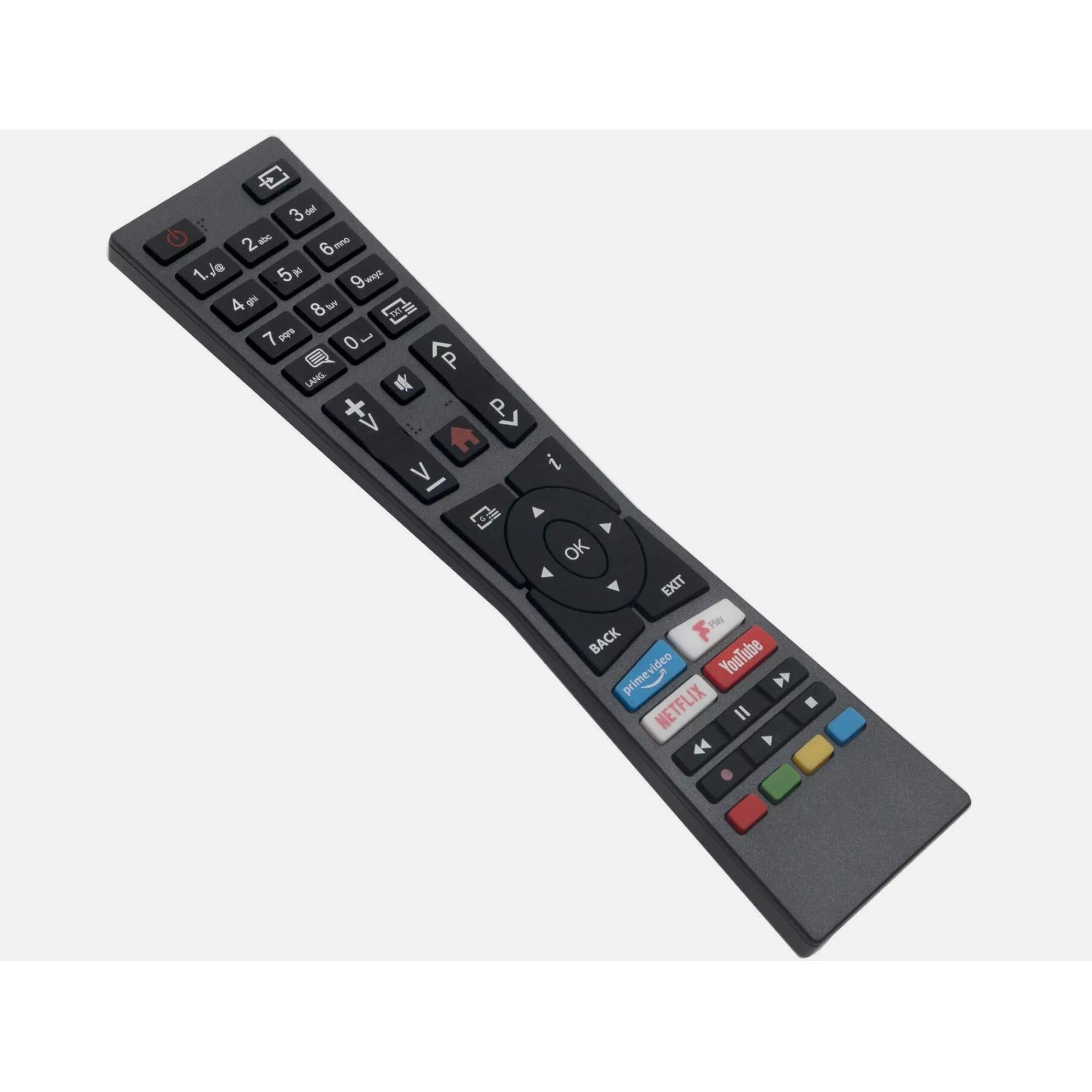 New Remote Control for JVC Smart LED TV LT-43C700, LT43C700, LT-24C605, LT24C605