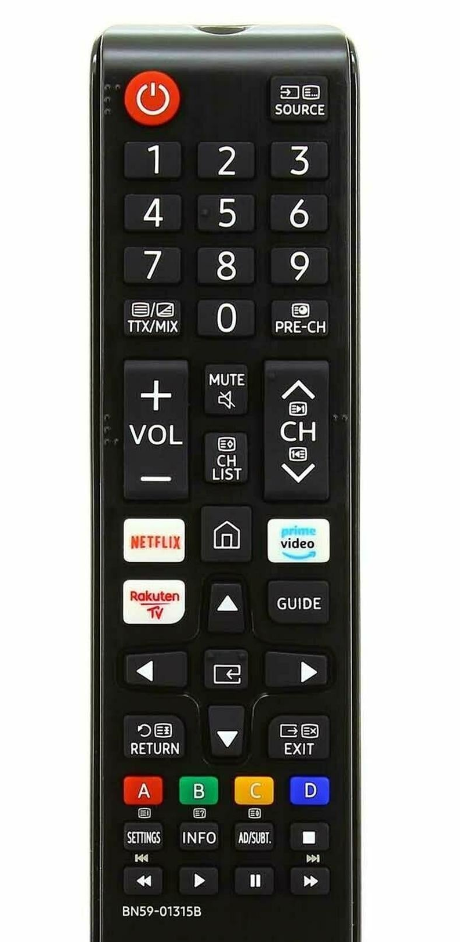 Genuine UE43RU7172UXXH Remote Control For Samsung Tv