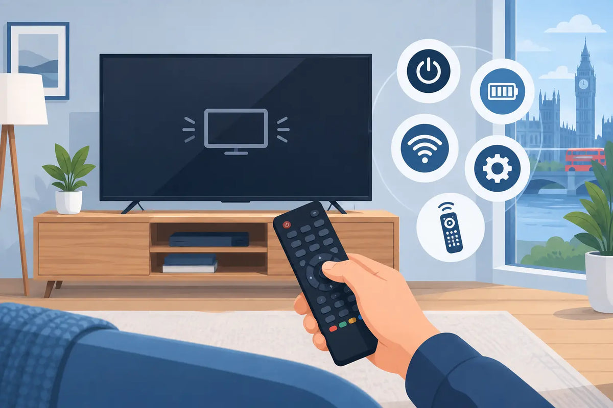 Television Remote Troubleshooting Guide for UK Homes
