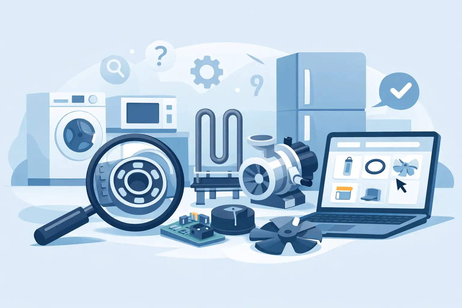 How to Order the Correct Appliance Spare
