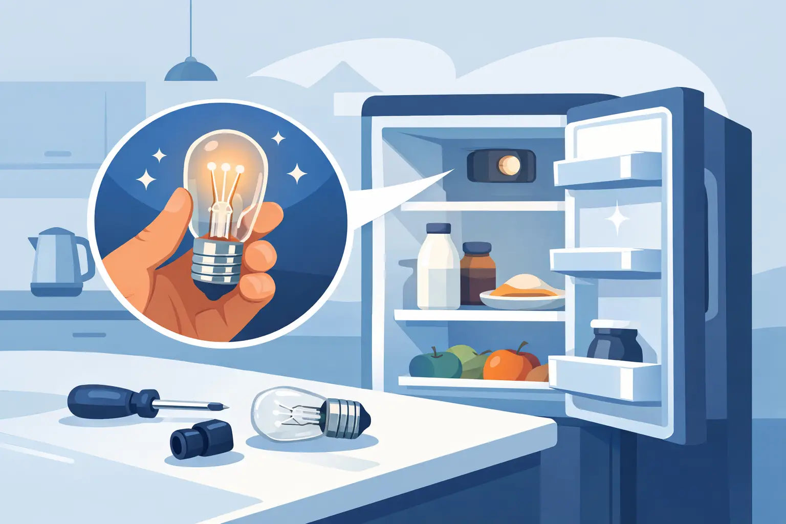 Fridge Bulb Replacement for UK Kitchen Appliances