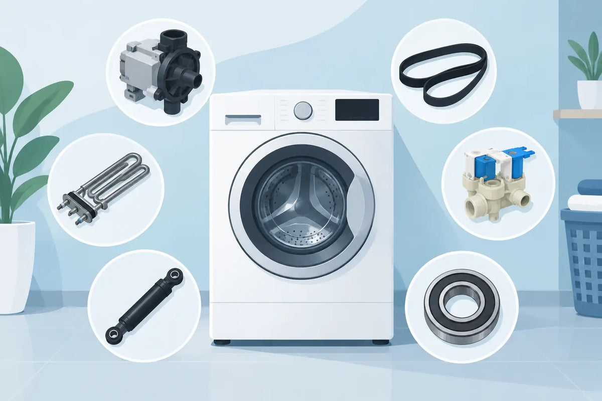 What Parts Fail in Washing Machines Most Often?