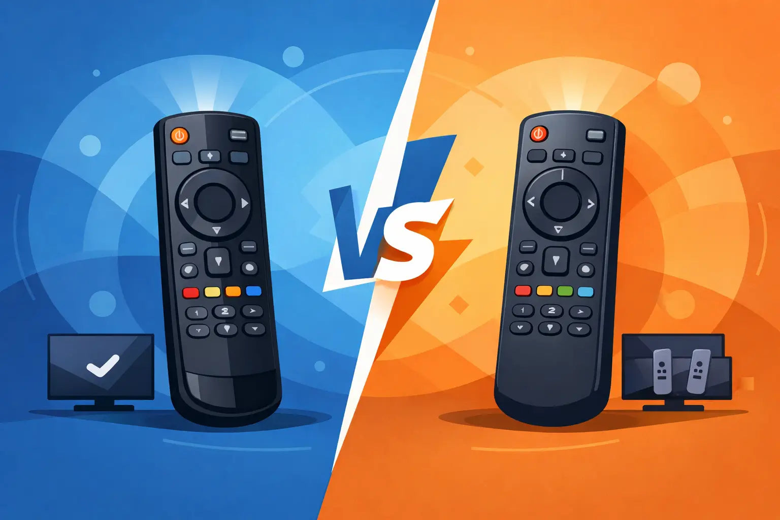 Original vs Compatible Remote Controls