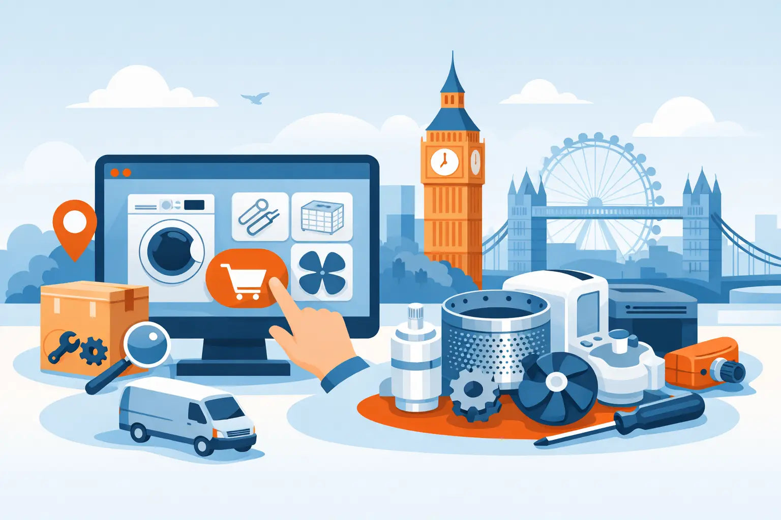 Where to Buy Appliance Spare Parts in the UK
