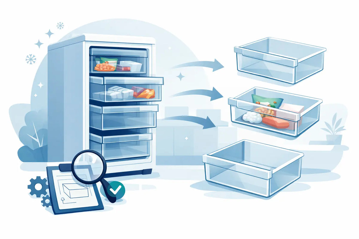 Freezer Drawers: Find the Right Replacement