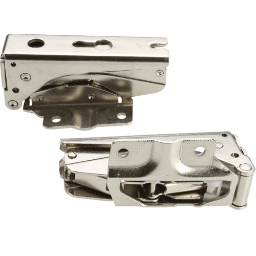 PAIR AEG Fridge Door Hinges Hettich Integrated 3362 3363 5.0 Left & Right
