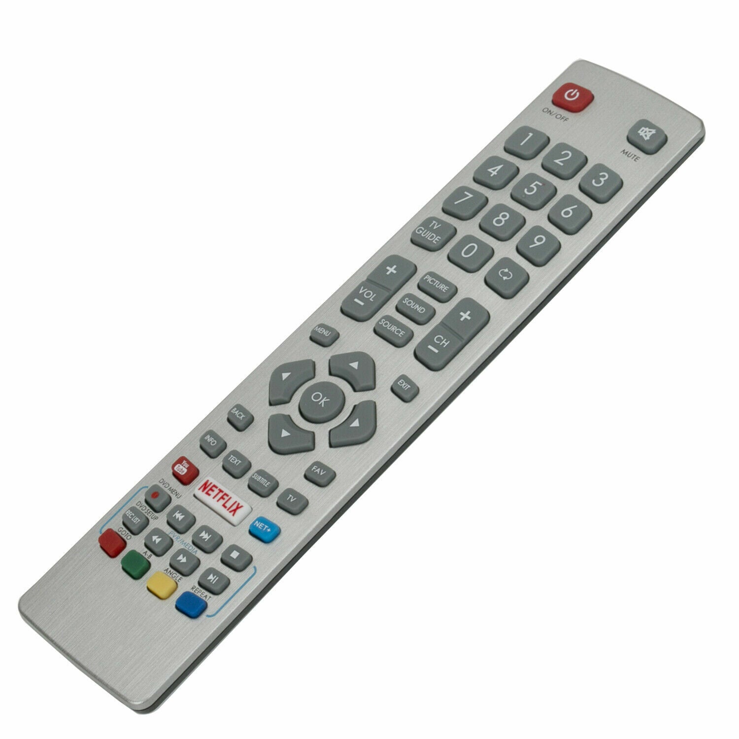 Remote Control for Sharp Aquos 4K Ultra HD Smart TV LC32FI5342E