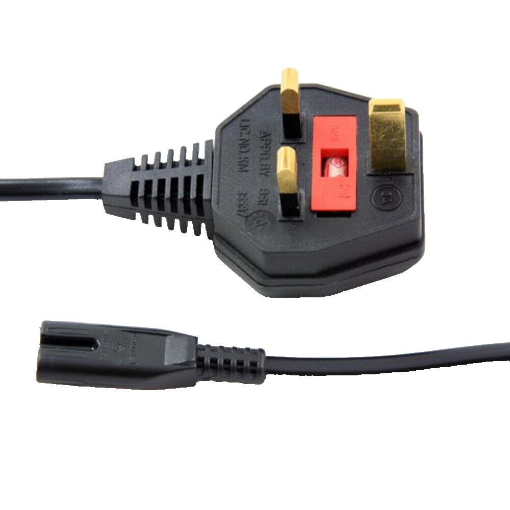 Mains Power Cable AC Power Lead Cord For Samsung UE55AU7100K 55" TV 1.8m UK Plug