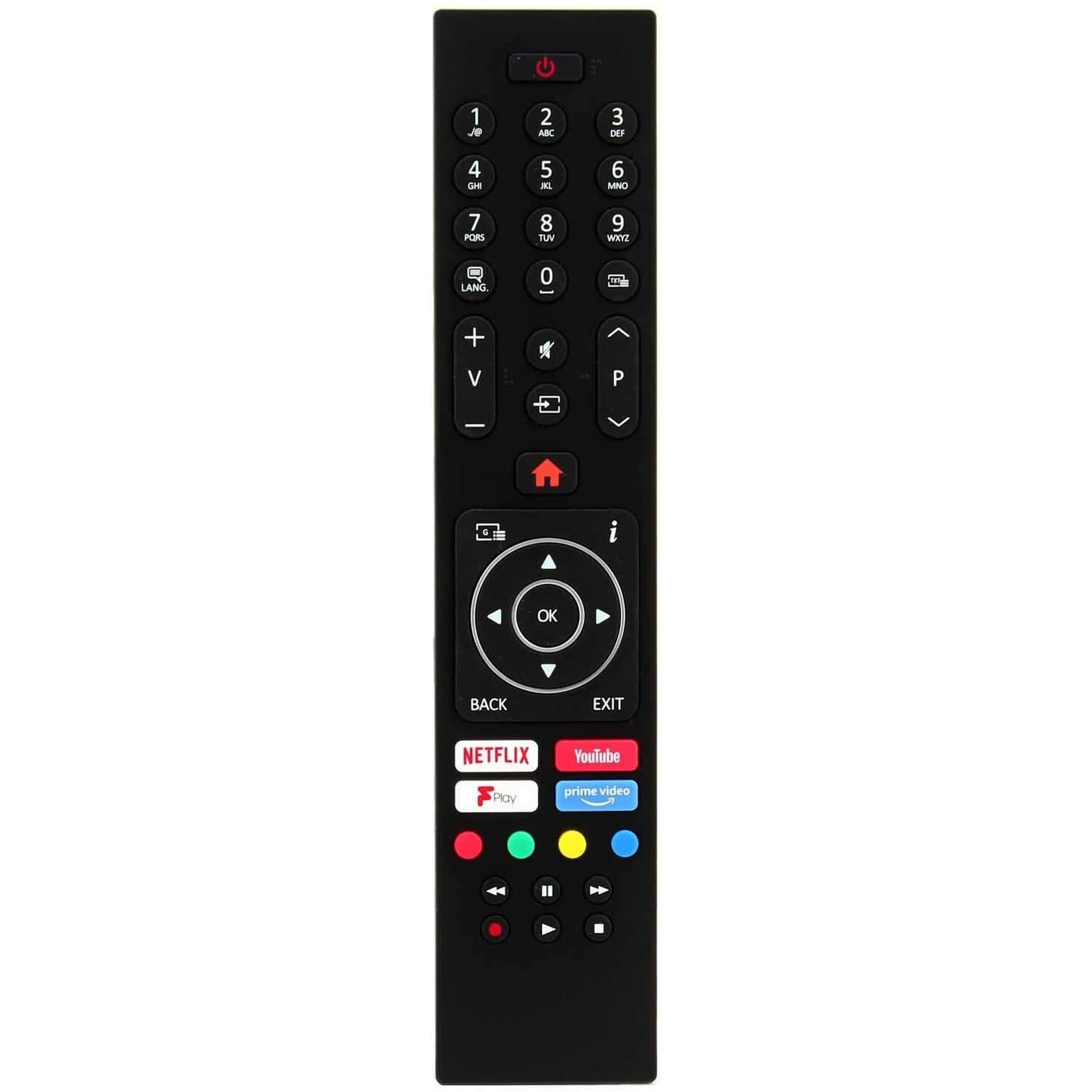 NEW REMOTE FOR POLAROID SMART 4K UHD TV MODELS: P50UPA2031A. P50UPA2029A (A)