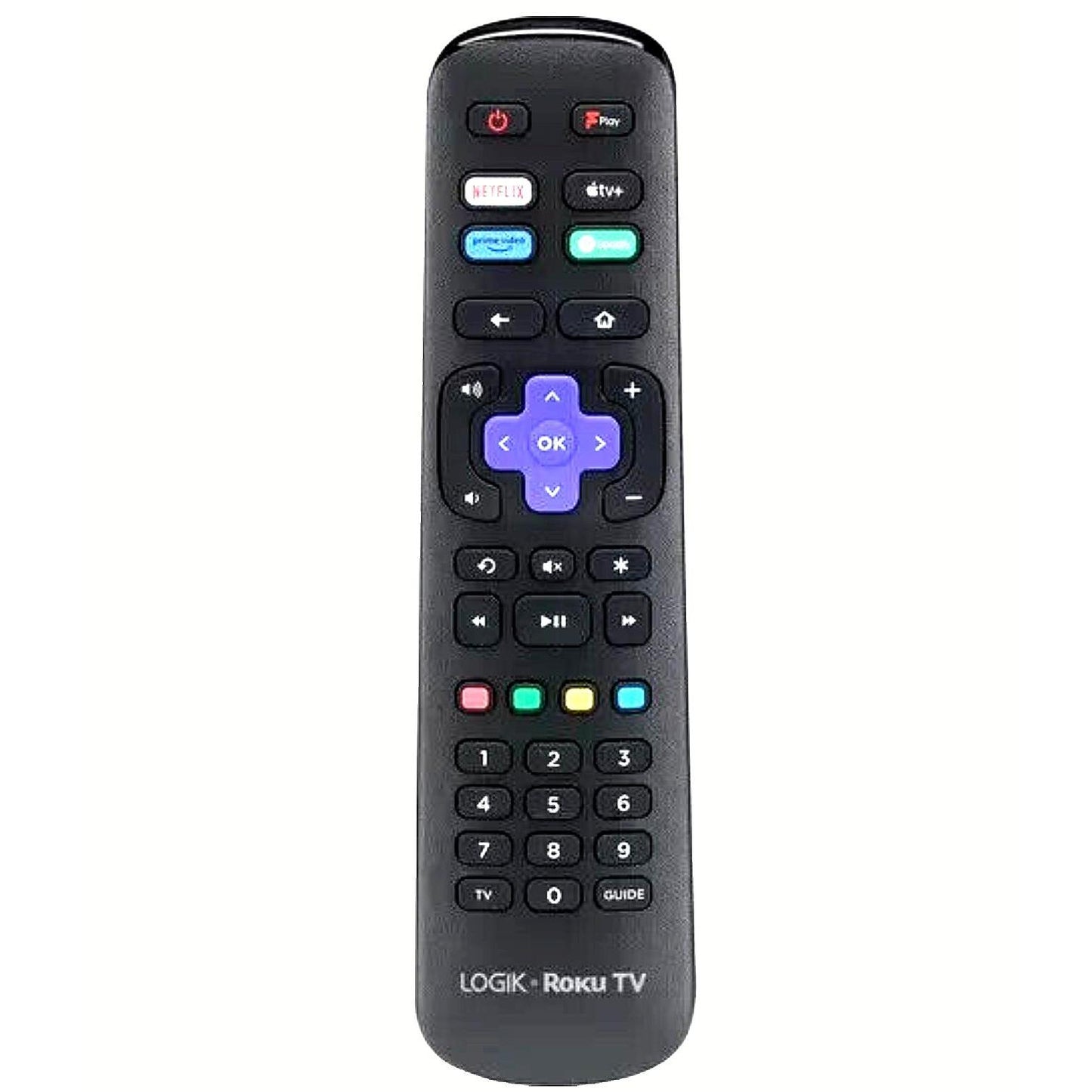 GENUINE LOGIK ROKU Remote Control P32RR1314U, PR55U3421SKB, P40FR1314U