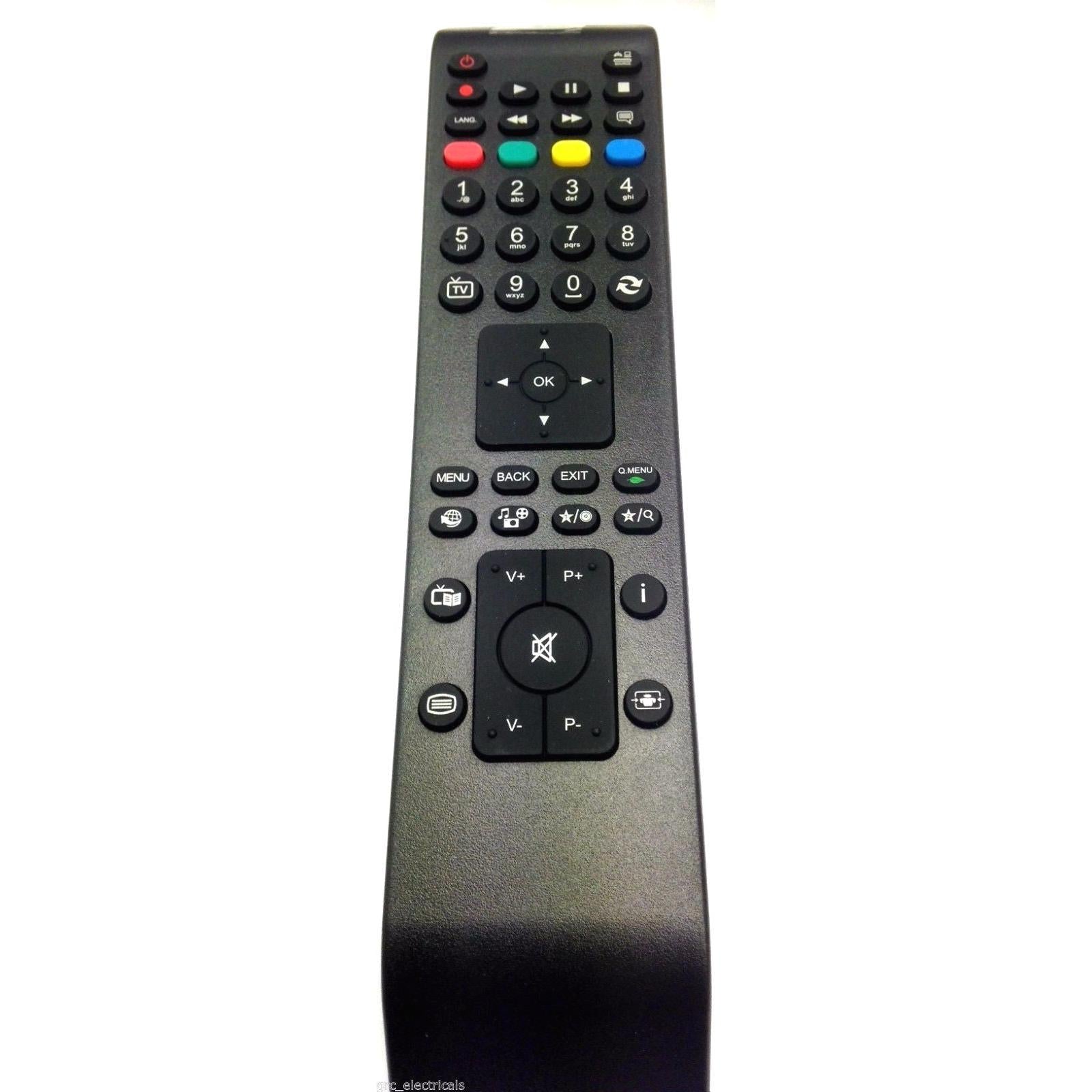 Remote Control For Bush DLED32165HD 32" HD Ready LED TV