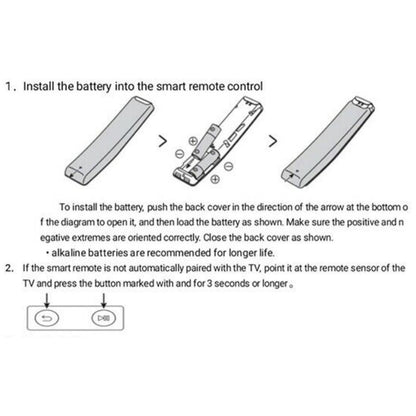 Voice Remote Control For Samsung Smart QLED TV QE49LS01TAUXXU