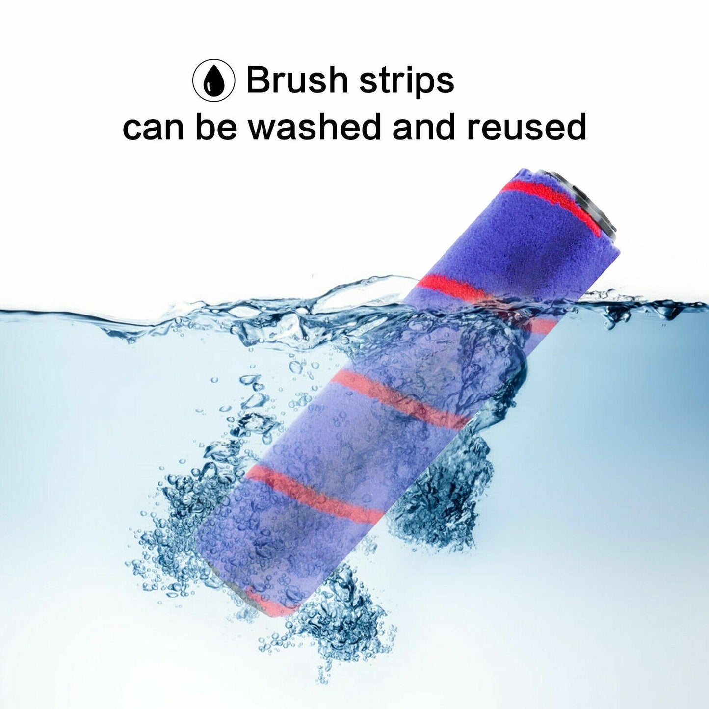 Soft Roller Brush Head for DYSON DC72 V6 Vacuum Cleaner Turbine Hard Floor Tool
