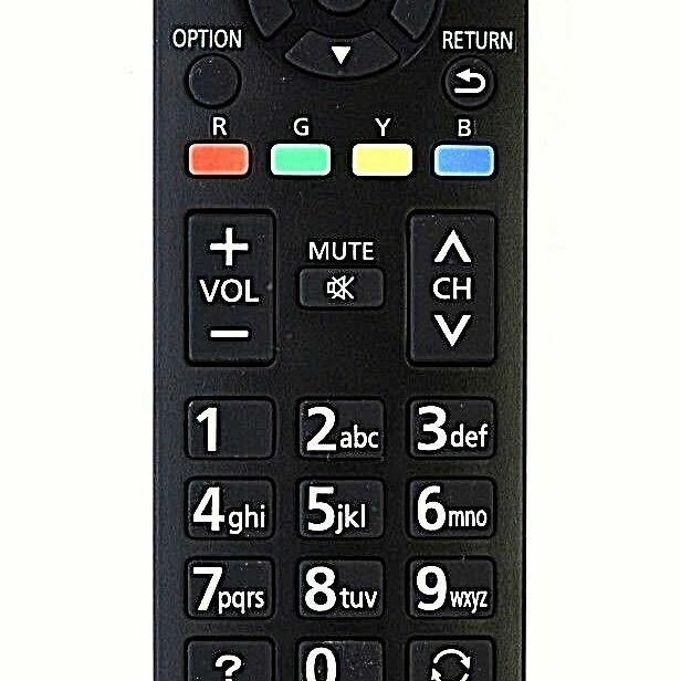 Universal Genuine Remote Control Equivallent to Panasonic N2QAYB001009 Remote