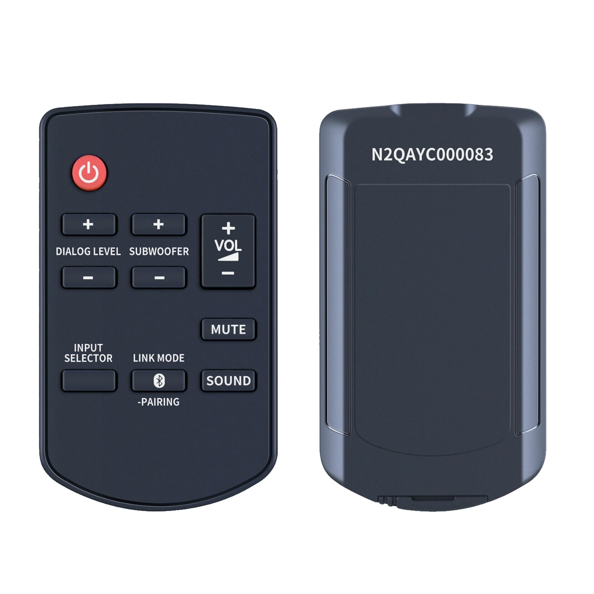 N2QAYC000083 Remote Control For Panasonic Soundbar Home Theater Audio System