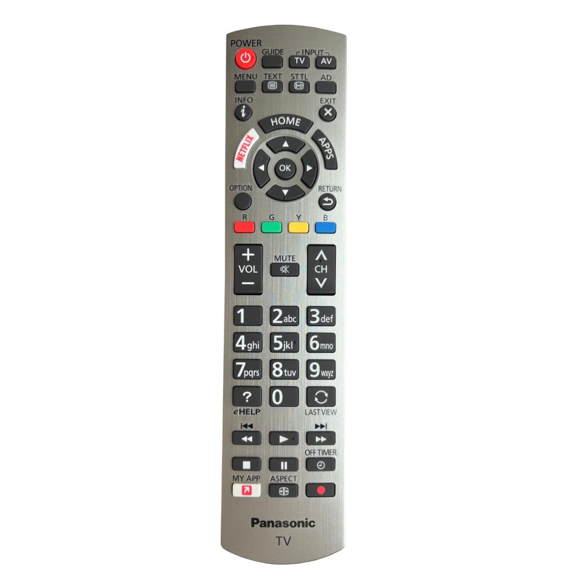 TV Remote Control For Panasonic TX40GX800B / TX-40GX800B