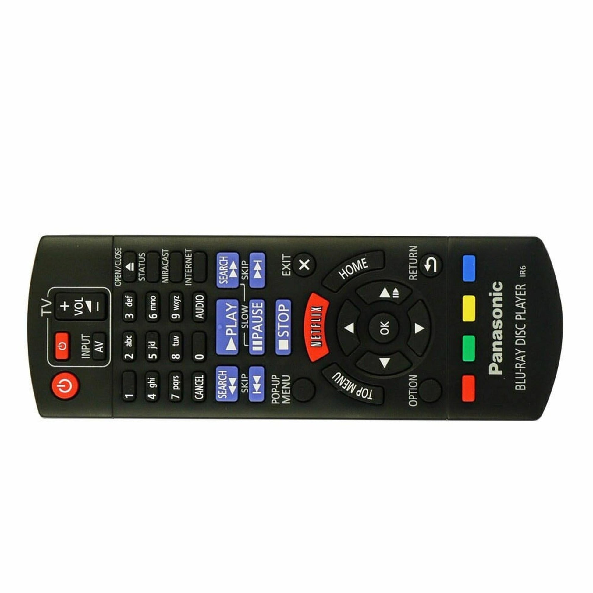 Genuine Remote Control For Panasonic DMP-BD81EB-K Smart Blu-ray & DVD Player