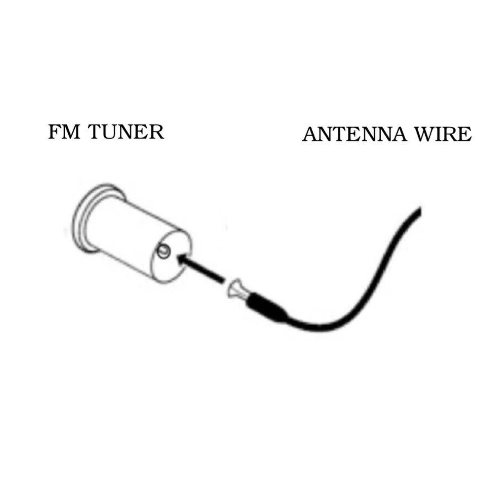 FM Aerial / Antenna For Sony Hifi / DVD BLU RAY Home Cinema System