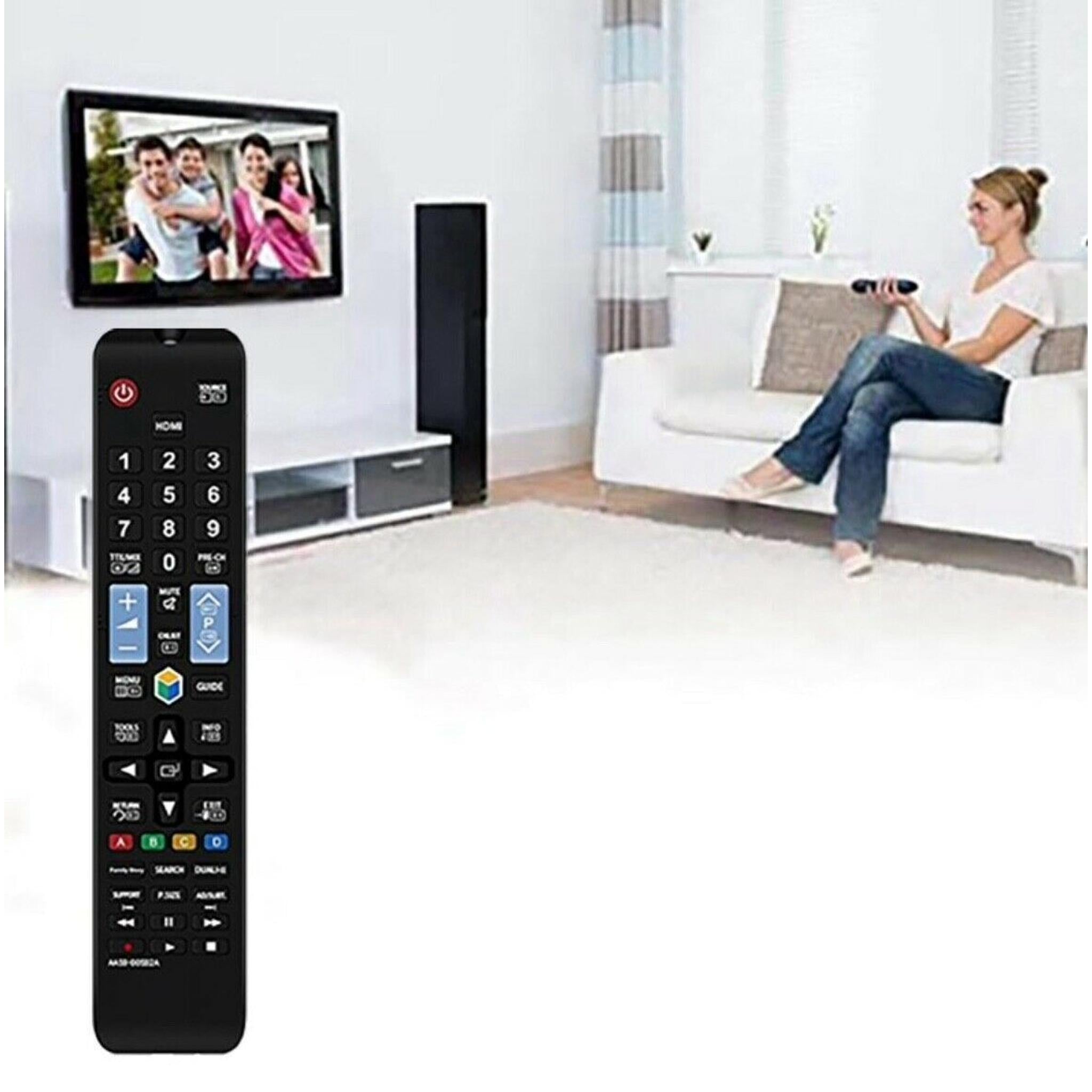 1 Universal Replacement Remote Control for Samsung TV LCD LED NO SETUP REQUIRED