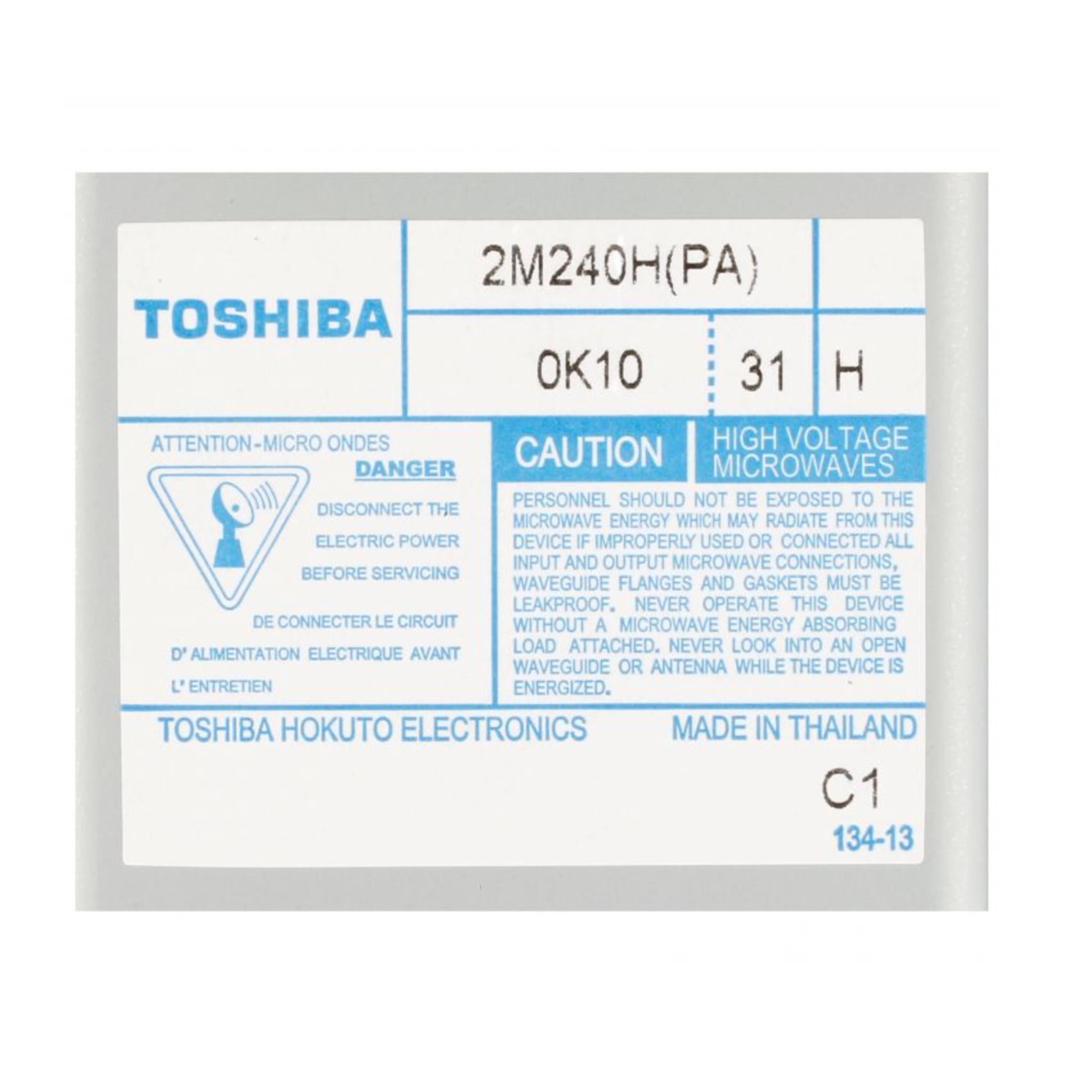 Magnetron Replaces 2m240h (PA) for Sharp Whirlpool Toshiba Microwaves