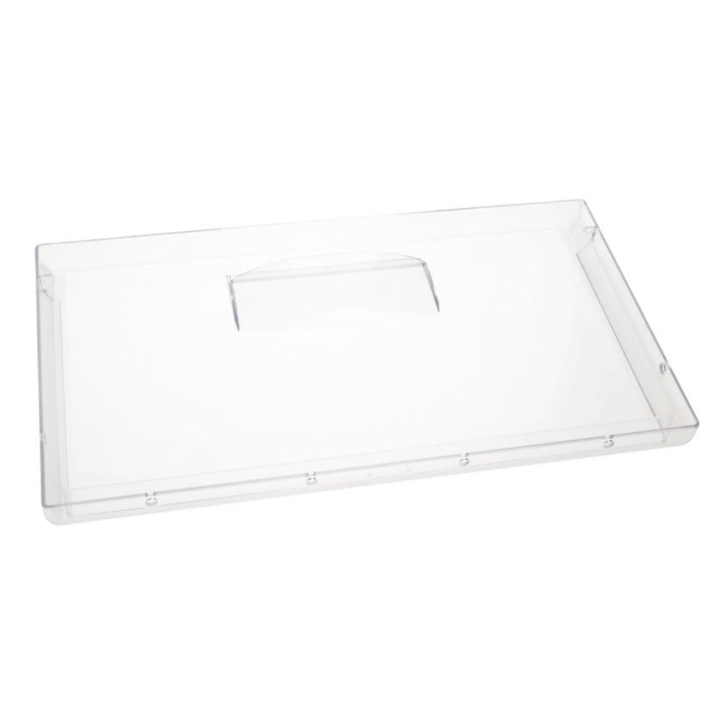 Genuine Hotpoint Indesit Middle Freezer Drawer Front Cristal 430 x 240 mm FSFL18