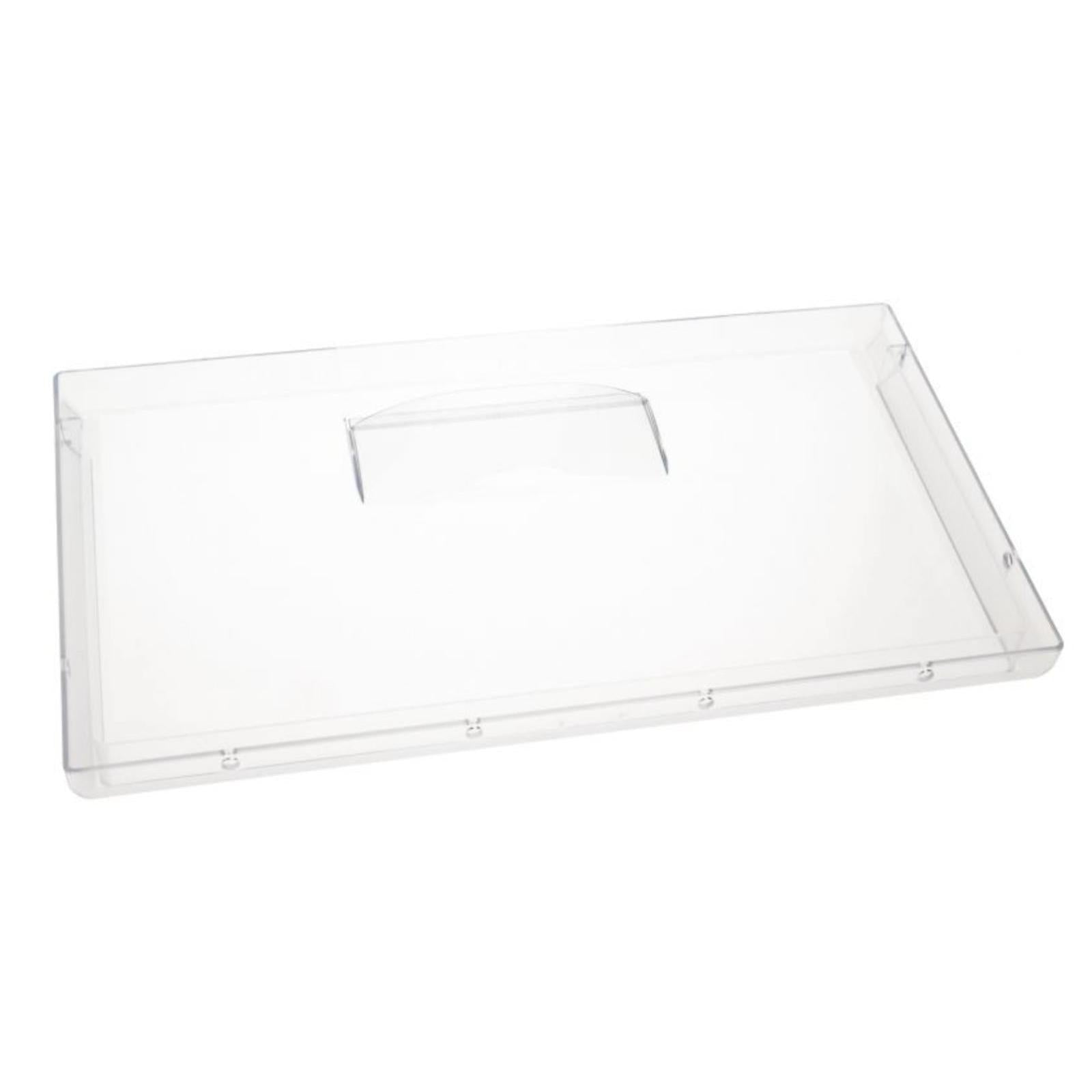 Genuine Hotpoint Indesit Middle Freezer Drawer Front Cristal 430 x 240 mm FSFL18