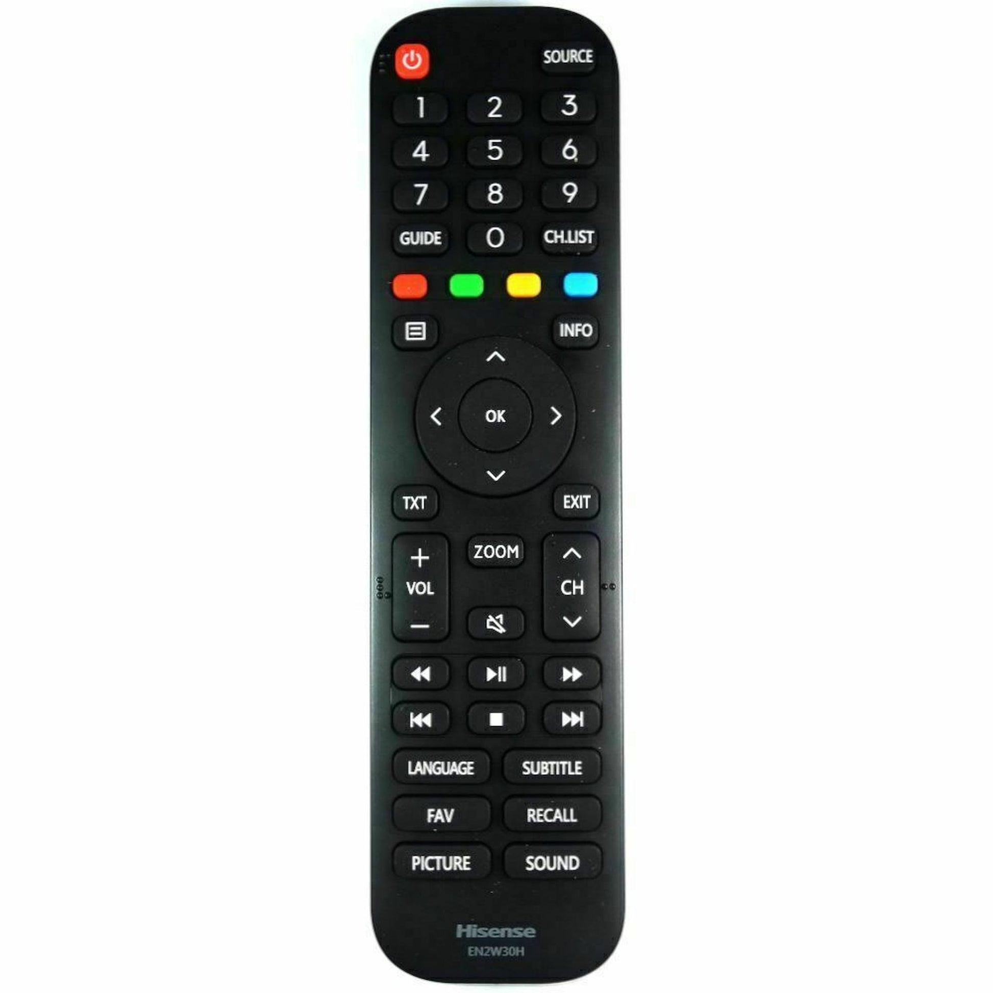 Genuine Original Smart TV Remote Control FOR Hisense 32A5100F, 40A5100F EN2W30H