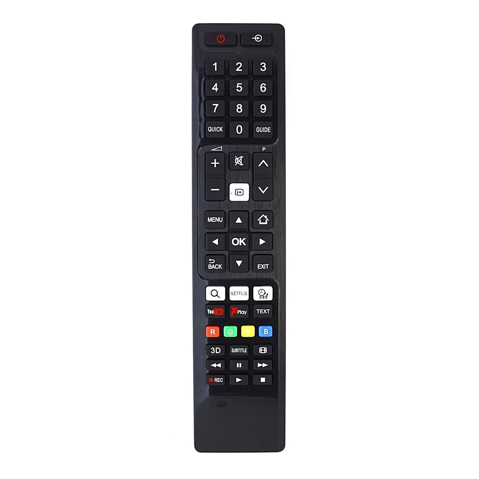 Budget Replacement For Toshiba TV Remote Control 43L3653DB 43L3653DB 49U6663DB