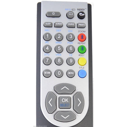 Brand New Genuine RC1900 TV Remote Control for Telefunken Model - IDTV47DCT