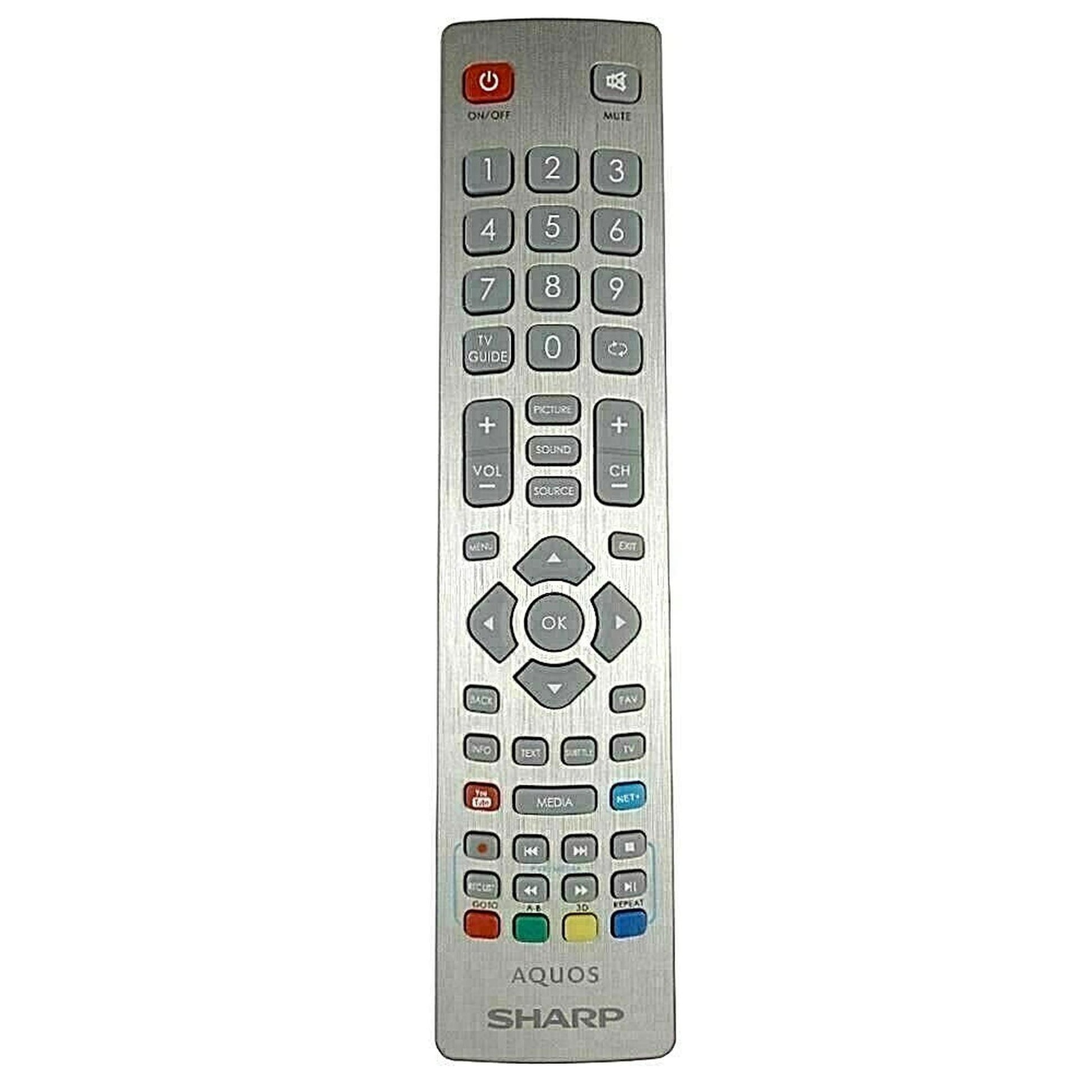Genuine Aquos Smart TV Remote Control For Sharp LC49CFE6242E