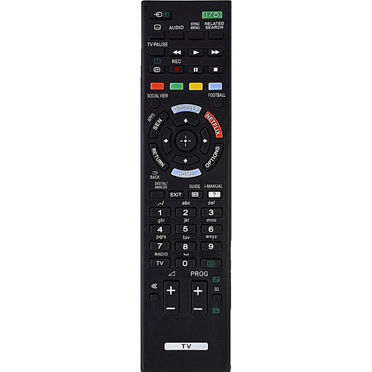 NEW TV REMOTE CONTROL RM-ED058 FOR SONY BRAVIA KDL-50W805B Netflix button