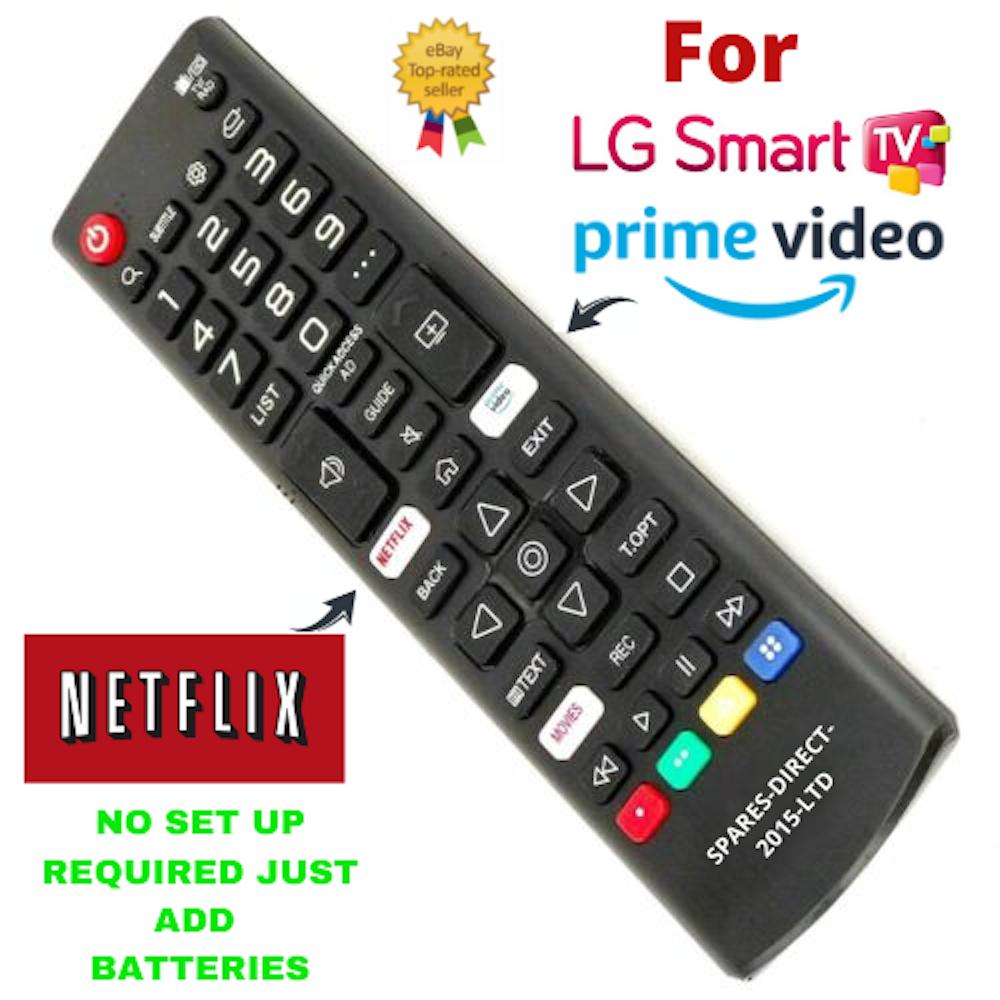 New AKB75675301 Remote Control for LG TVs 32LM6300PLa