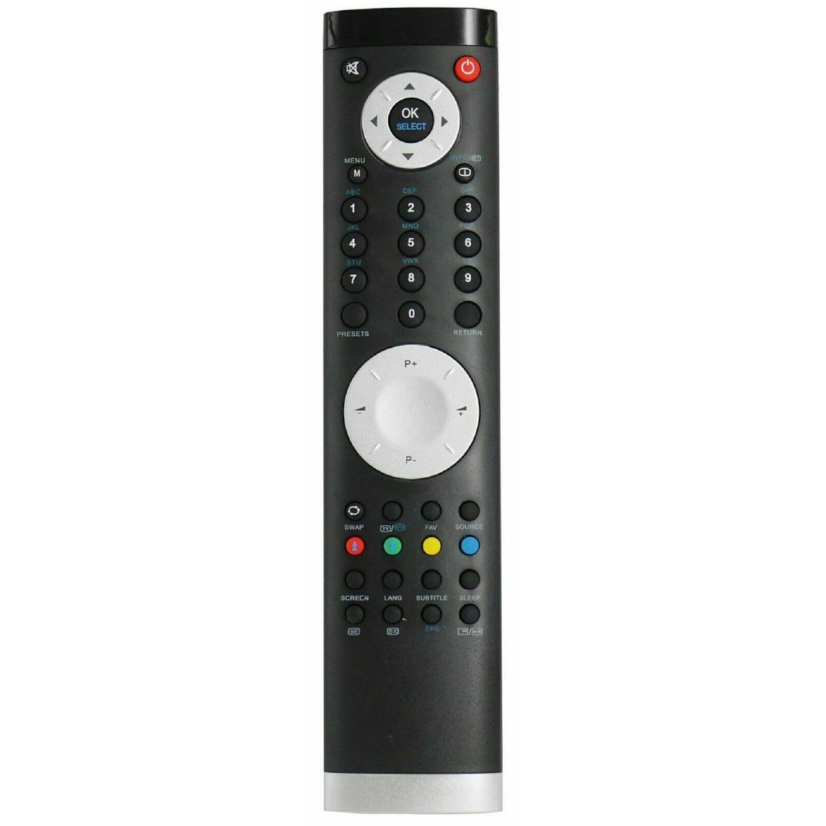New Shape LCD Tv Remote Control RC1205 For Hitachi L19VG07U 19" TV