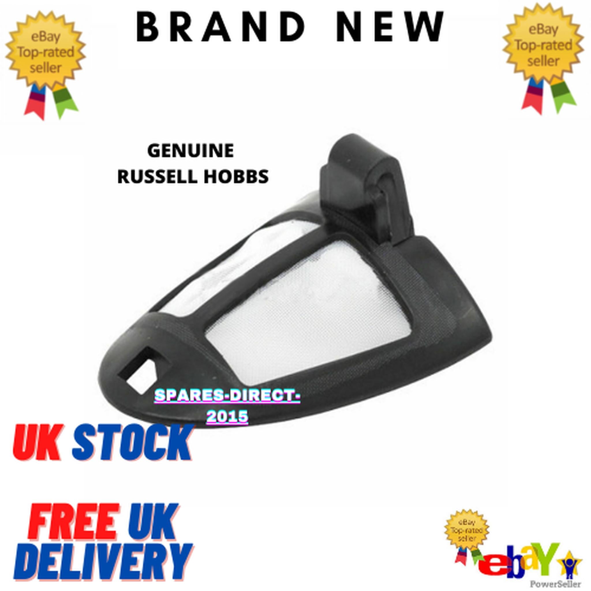 Spout Filter for RUSSELL HOBBS 20094, 20095, 20410 ( M ) Kettle Anti Scale Limescale Black Filter