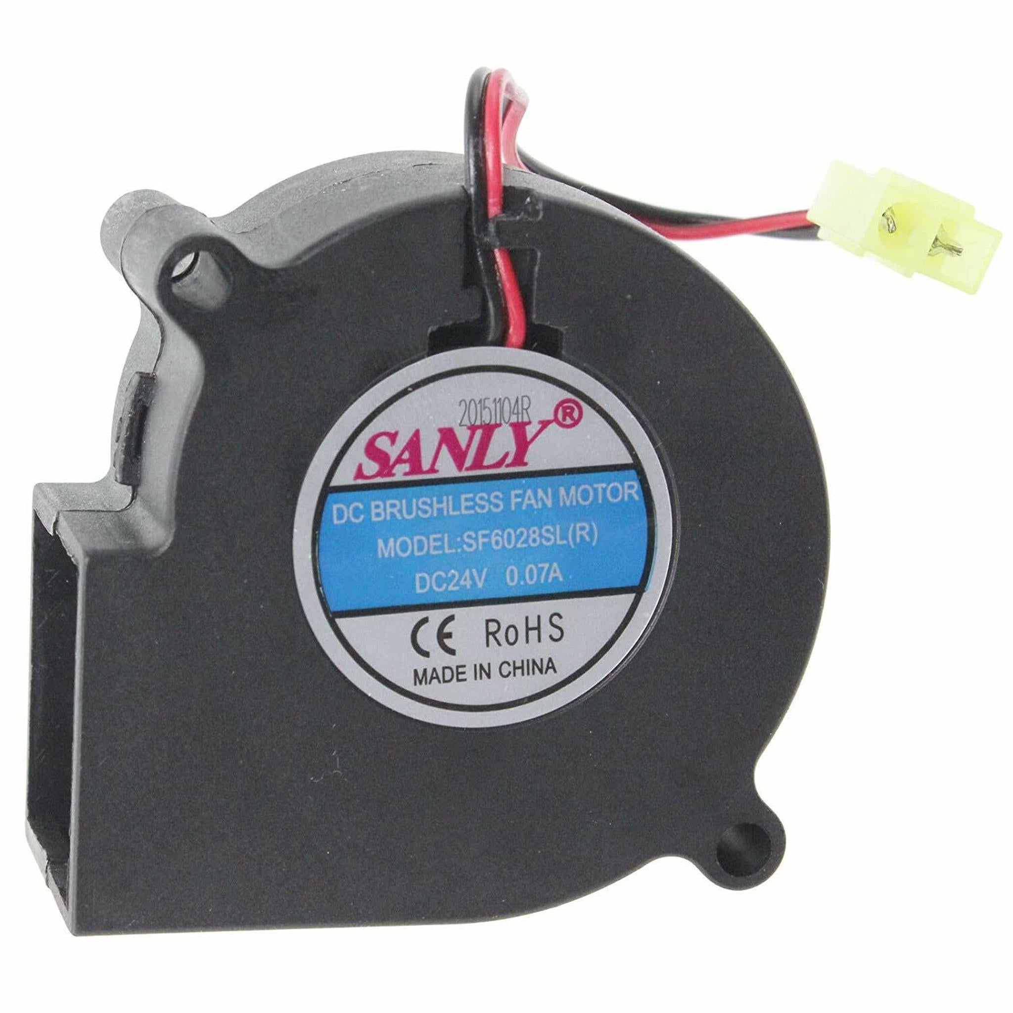 Genuine DIMPLEX Electric Fire DC Fan Motor Unit SF6028SL (R) 24V 0.07A
