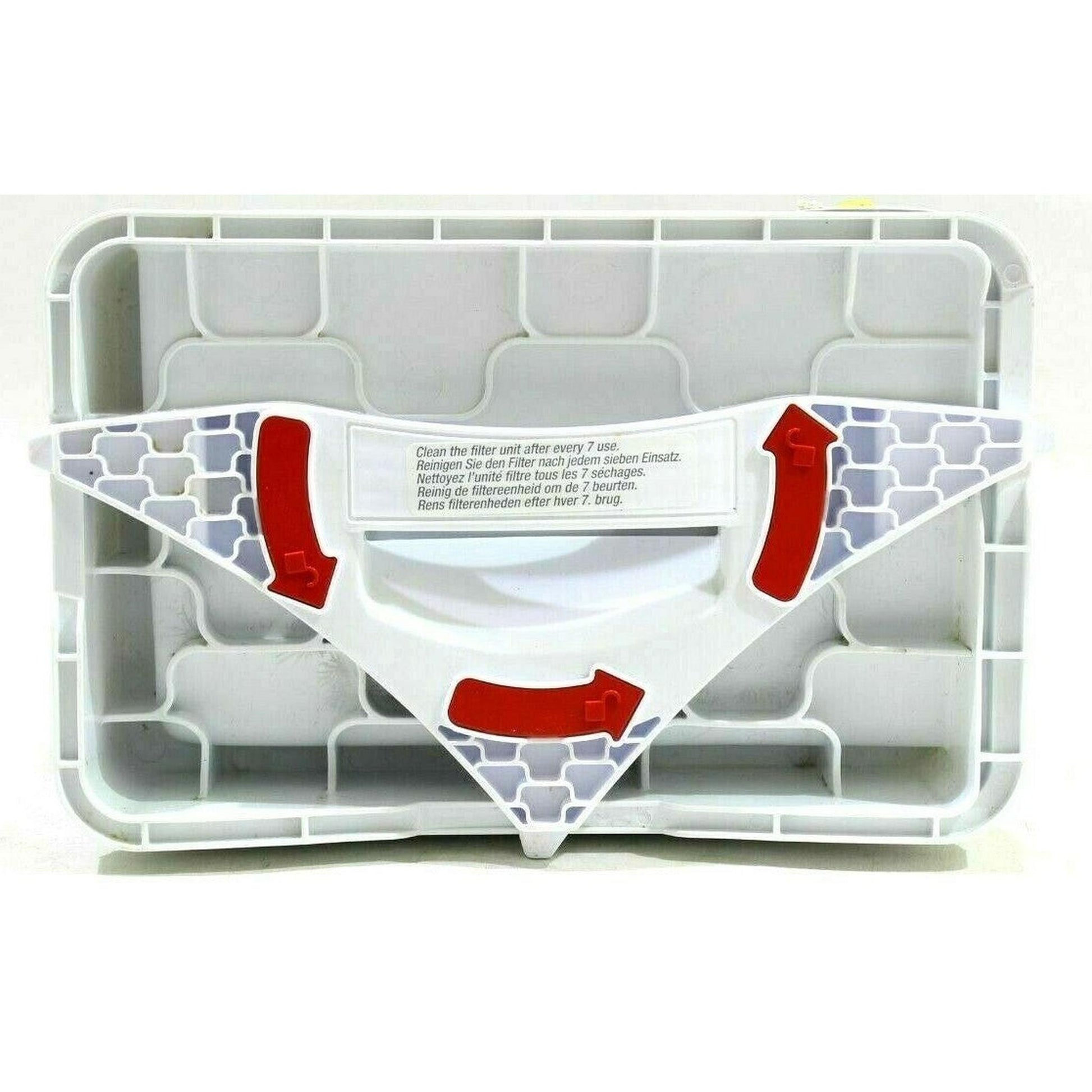 DSX83410W TUMBLE DRYER FILTER DRAWER WITH OVERMOLD SPONGE for Beko