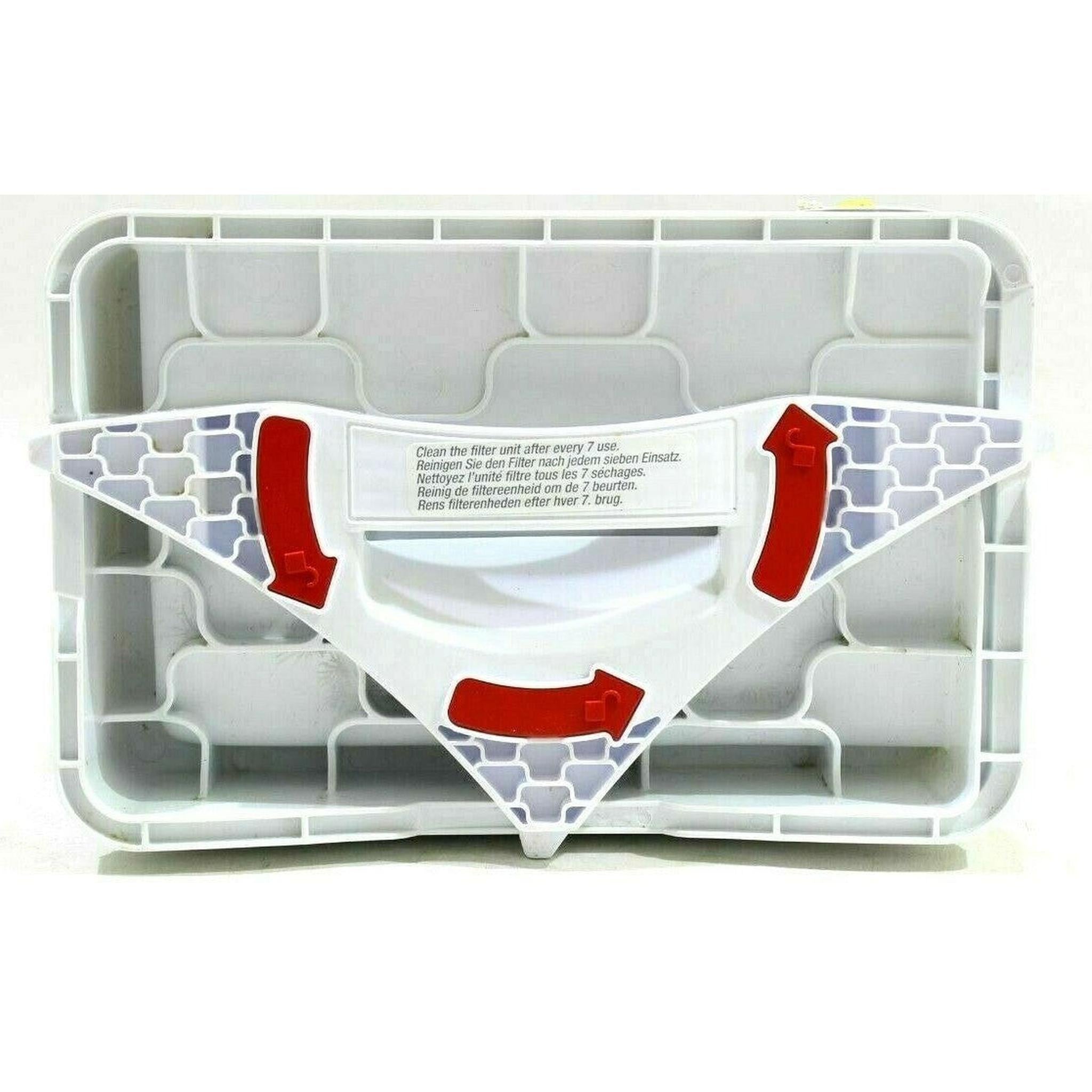 DSX83410W TUMBLE DRYER FILTER DRAWER WITH OVERMOLD SPONGE for Beko