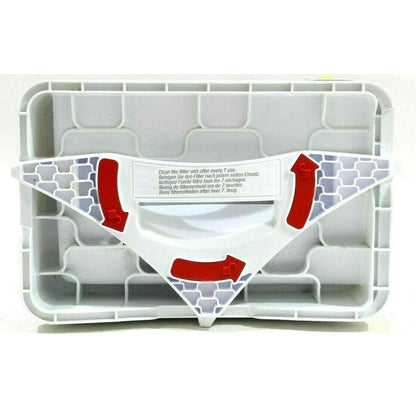 DSX83410W TUMBLE DRYER FILTER DRAWER WITH OVERMOLD SPONGE for Beko