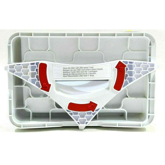 DSX83410W TUMBLE DRYER FILTER DRAWER WITH OVERMOLD SPONGE for Beko