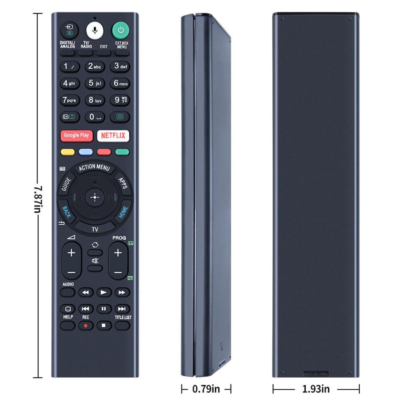 Voice Remote Control Replacement For Sony TV Remote Control Bravia RMF-TX310E