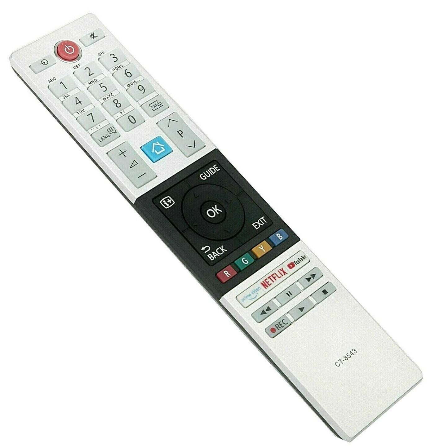 New Remote Control CT-8543 for Toshiba 32W2863DG 32W2863DA 40L2863DG 43V5863DG