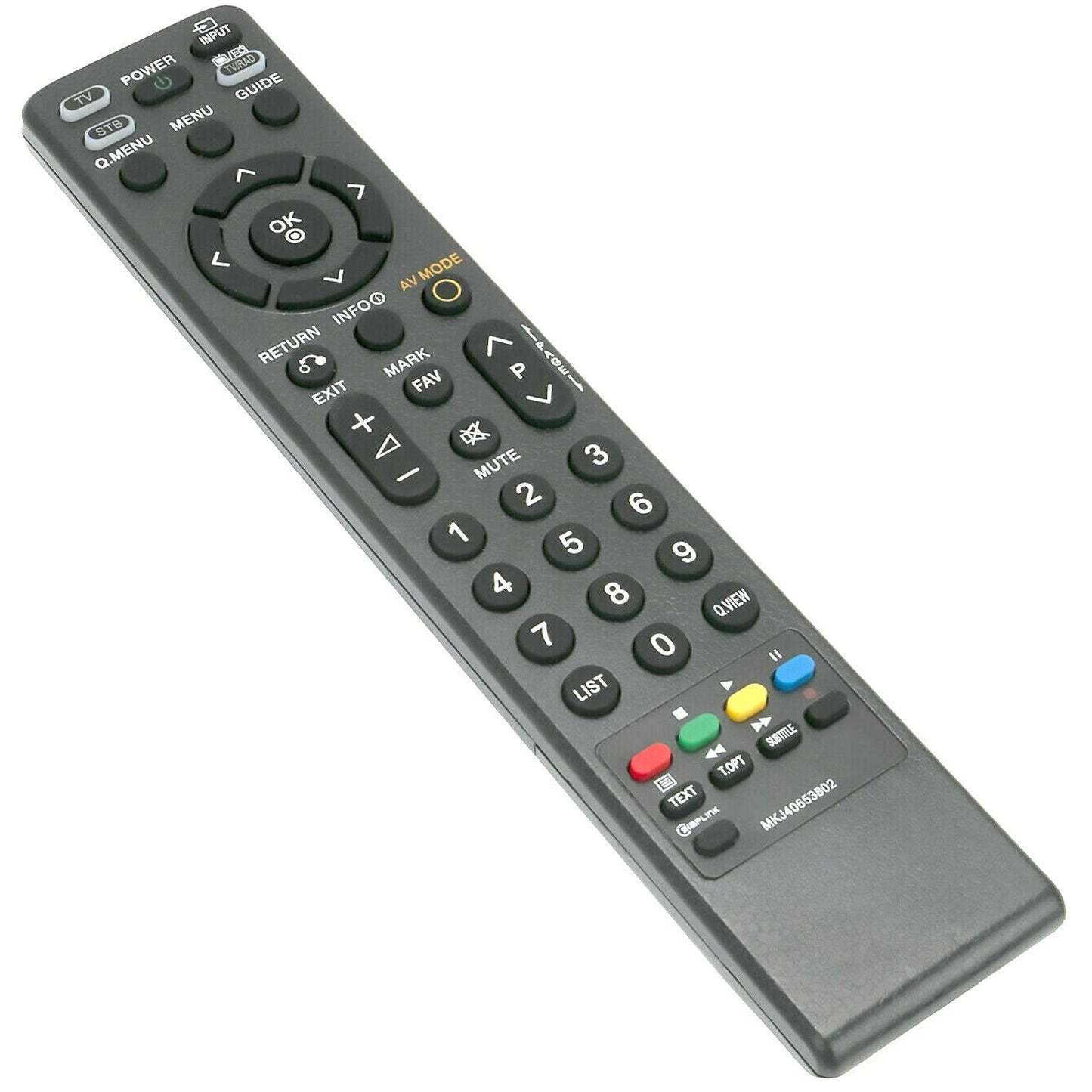 NEW Remote Control For LG 42LG7000ZA Direct Replacement Remote Control