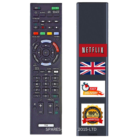 Aftermarket Replacement TV Remote Control FOR Sony RM-ED059 / RMED059 / RMED-059