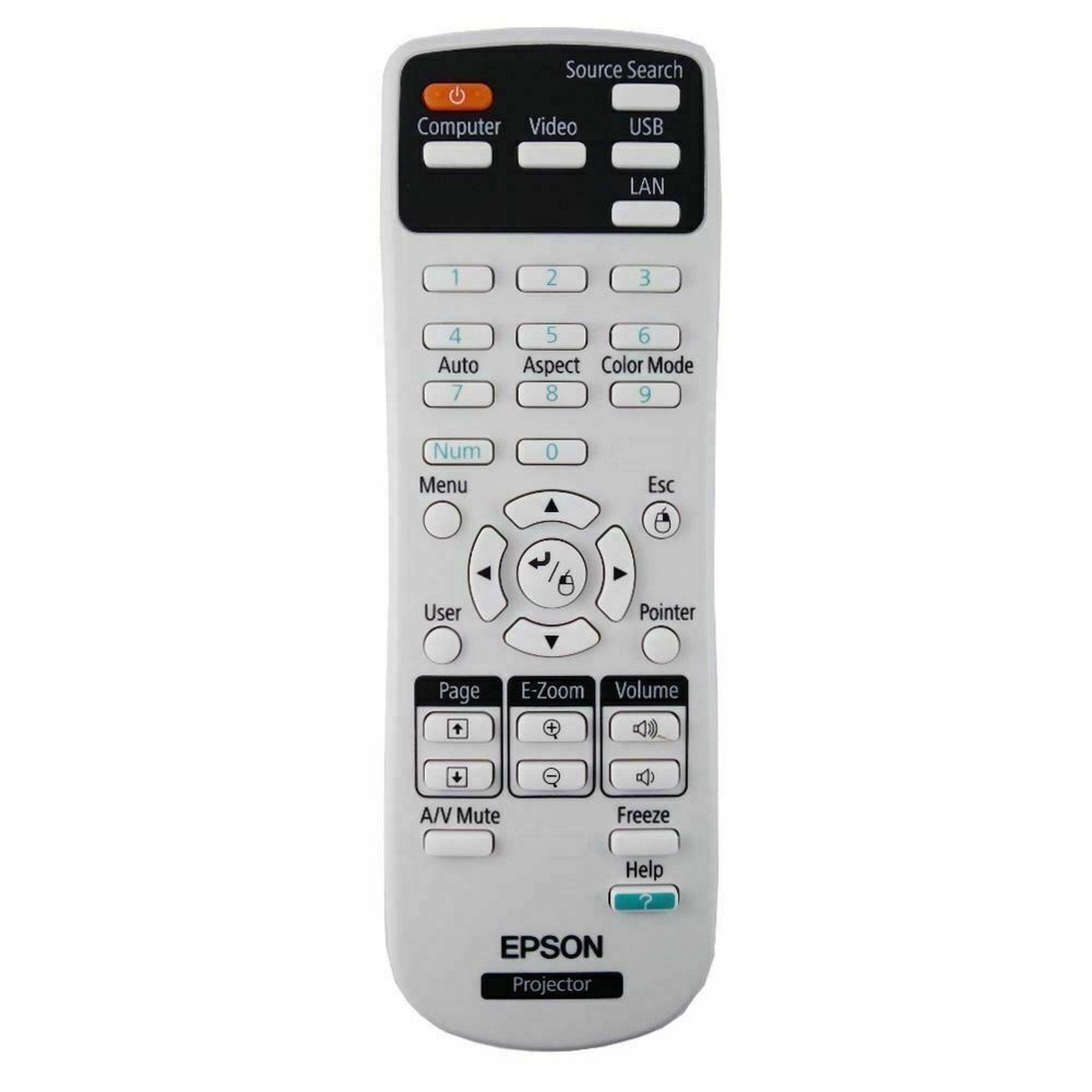 Genuine Remote Control for Epson 154720001 Projector