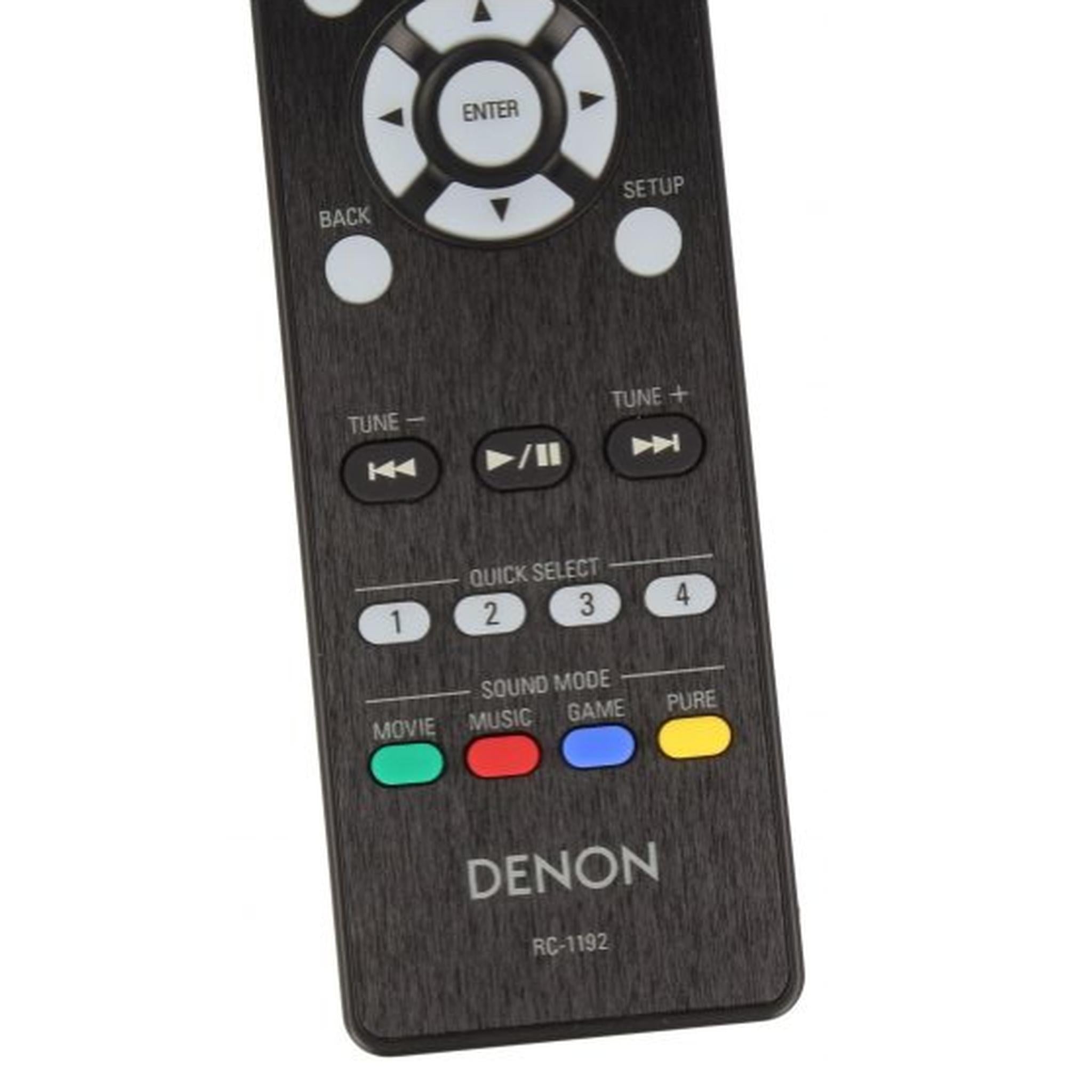 New RC-1192 Remote Control For Denon AV Receiver AVR-X3100W AVR-X2100W AVR-S910W
