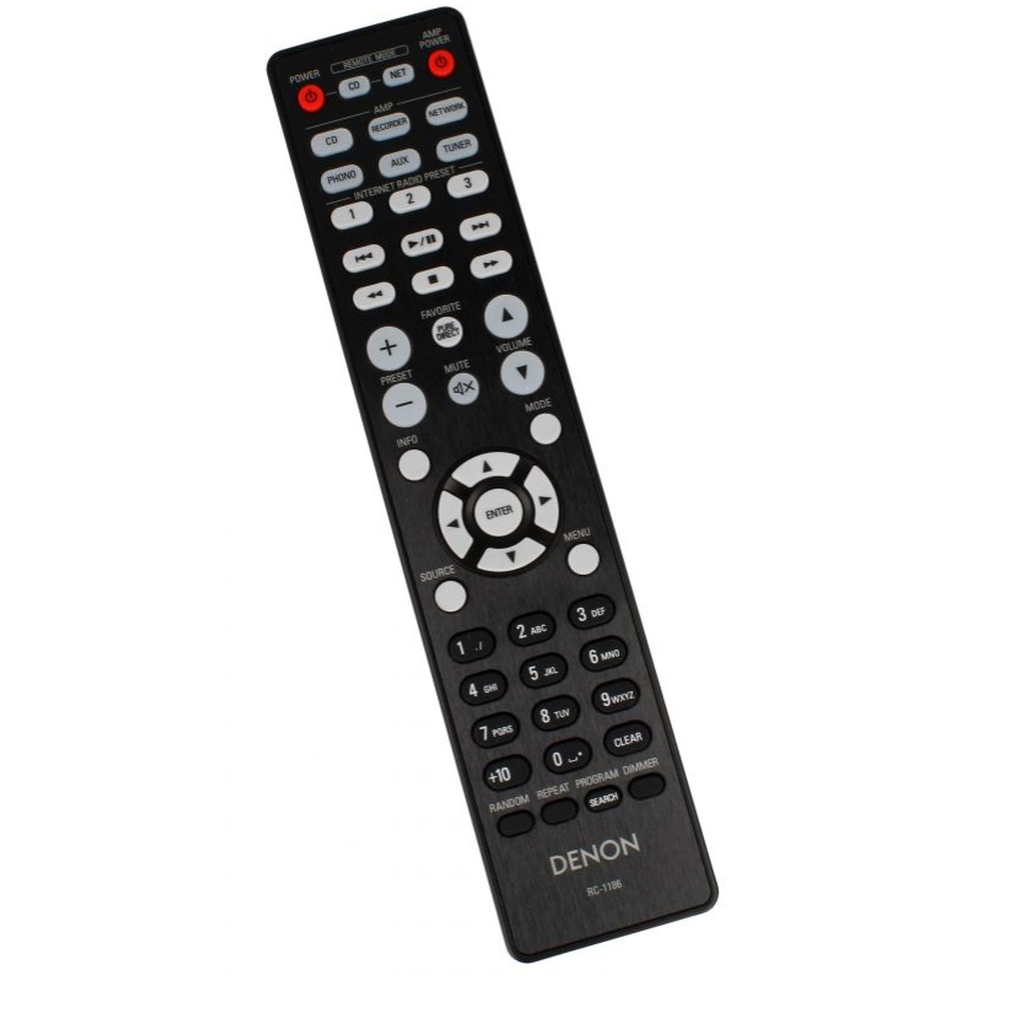 Genuine RC-1186 AV Receiver Remote Control FOR Denon PMA-520AE PMA-720AE DCD-520AE