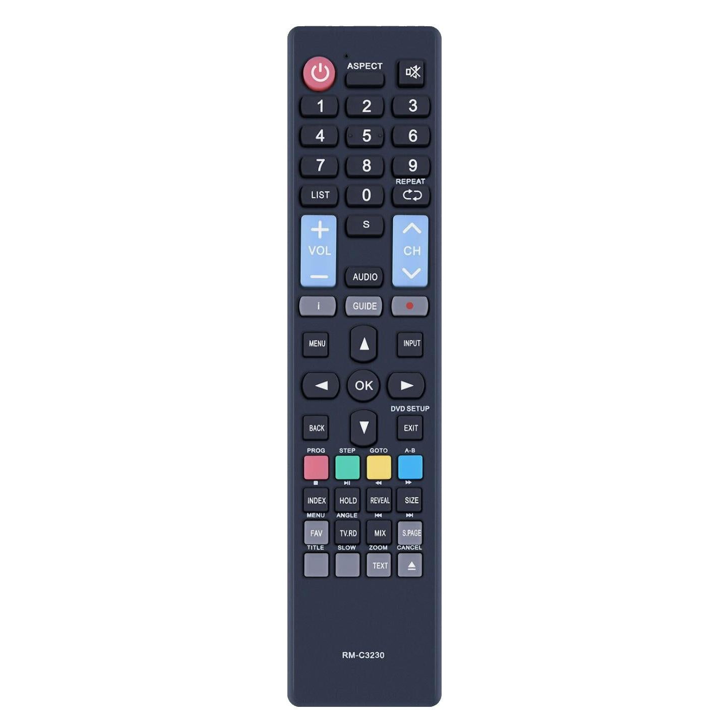 RM-C3230 Remote Control for JVC LT-32C360 32" LED DVB-T Freeview TV
