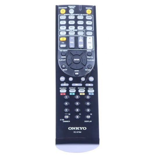 Genuine Remote Control RC-879M For ONKYO TX-NR535 TX-SR333 HT-R393 HT-S370